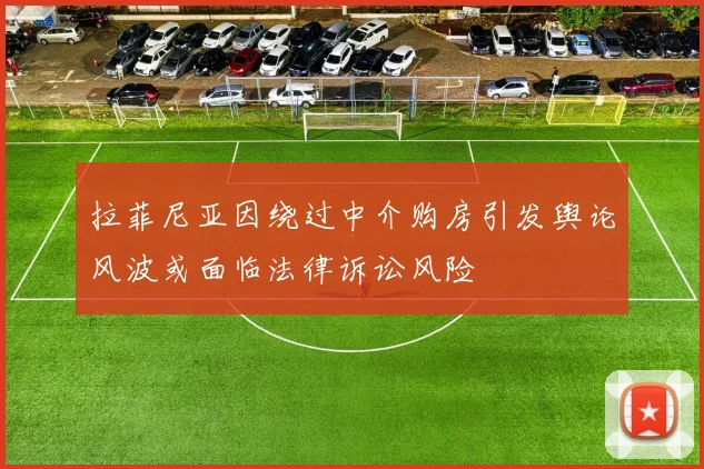拉菲尼亚因绕过中介购房引发舆论风波或面临法律诉讼风险